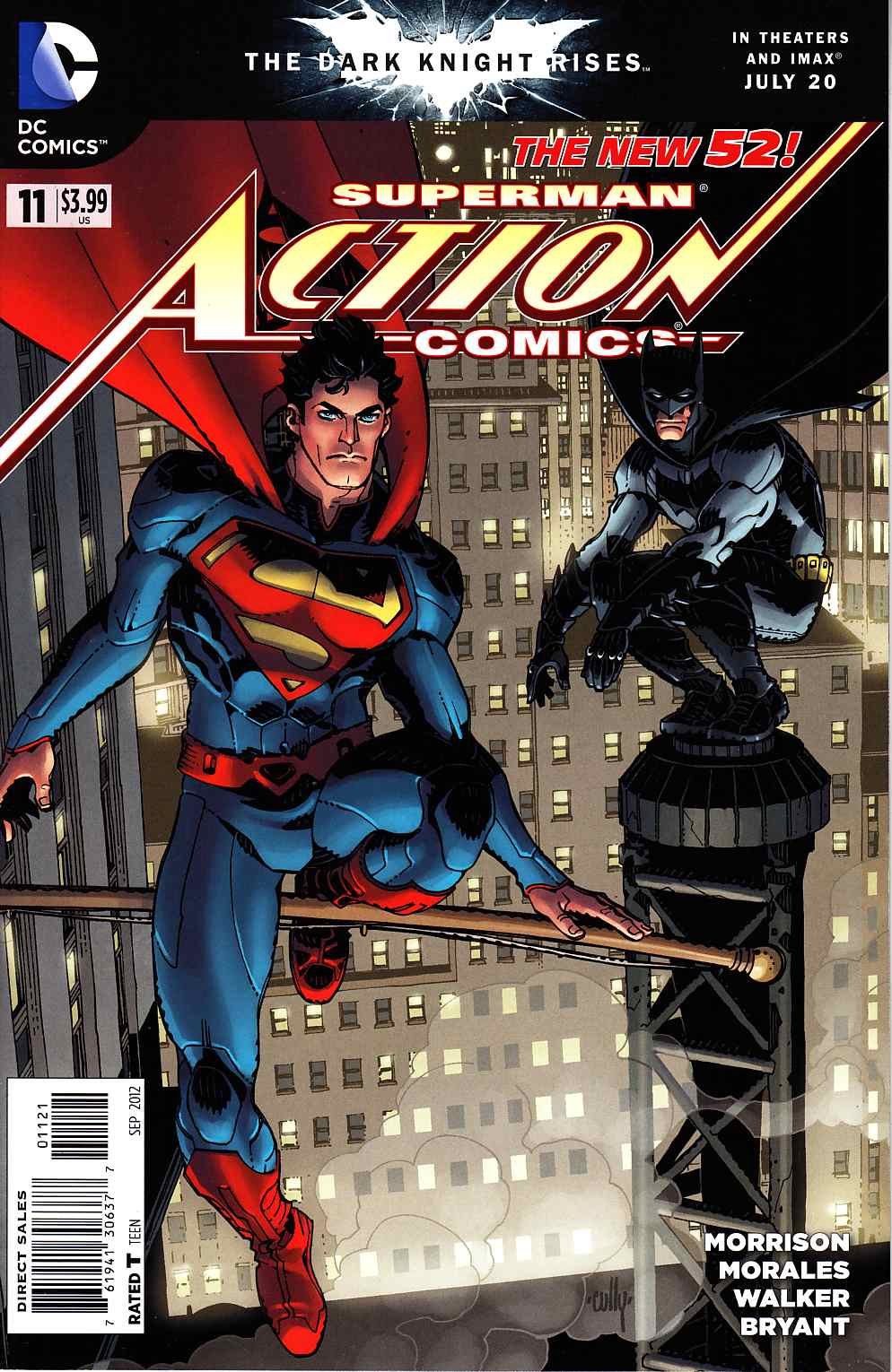 Action Comics #11 Hamner Variant Cover Near Mint (9.4) [DC Comic] THUMBNAIL