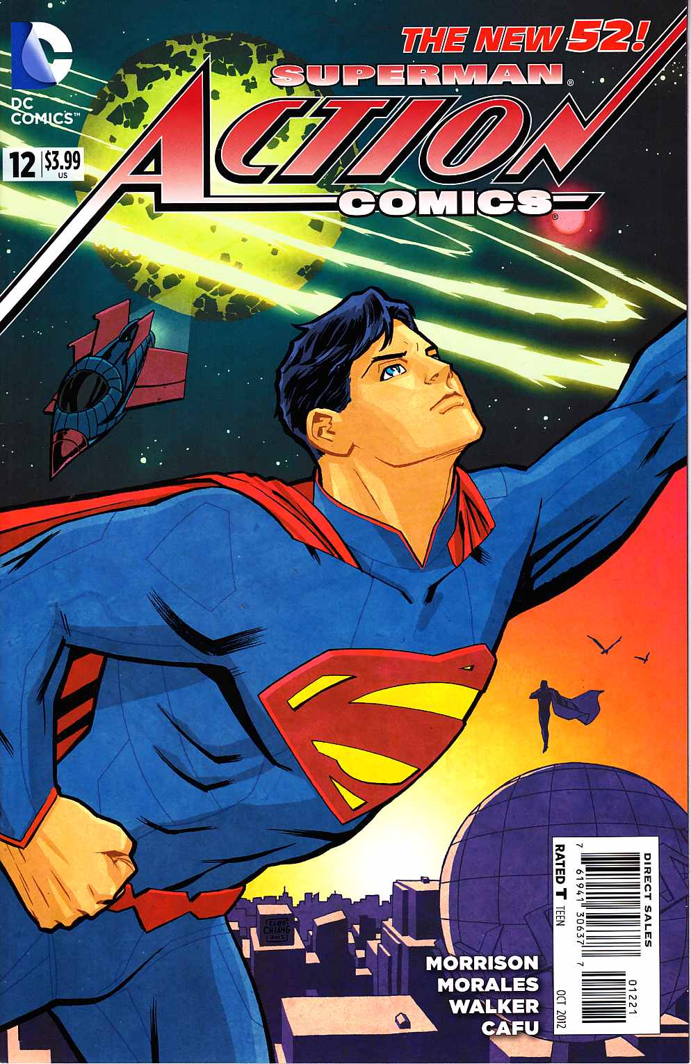 Action Comics #12 Chiang Variant Cover [DC Comic] LARGE
