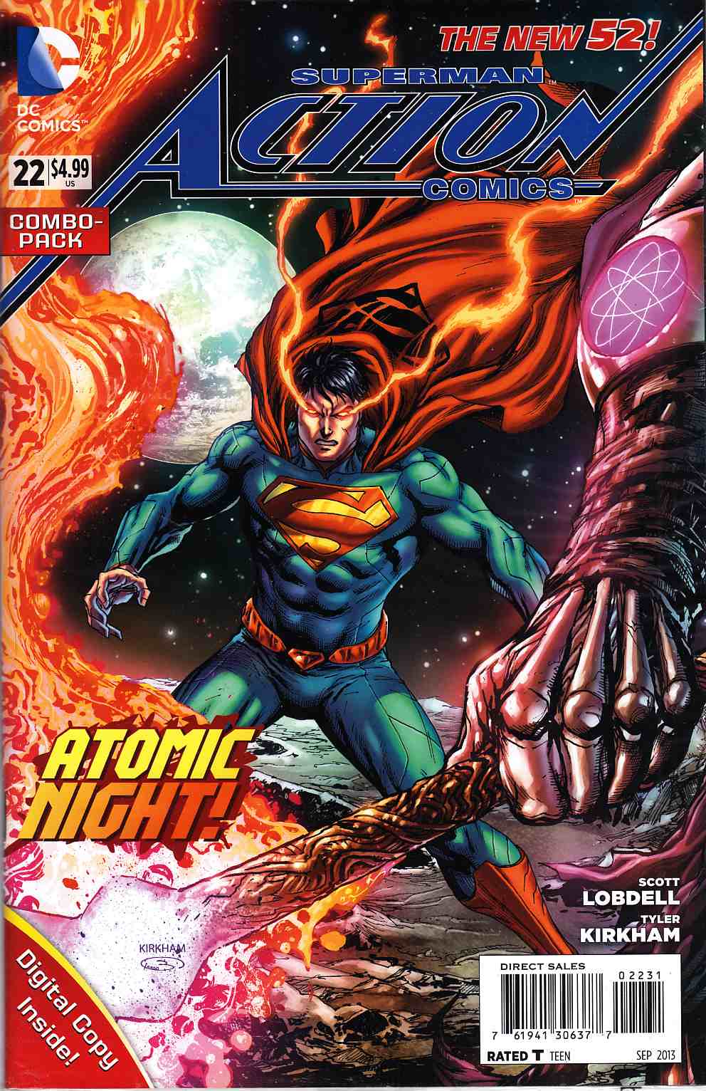 Action Comics #22 Combo Pack [DC Comic] THUMBNAIL