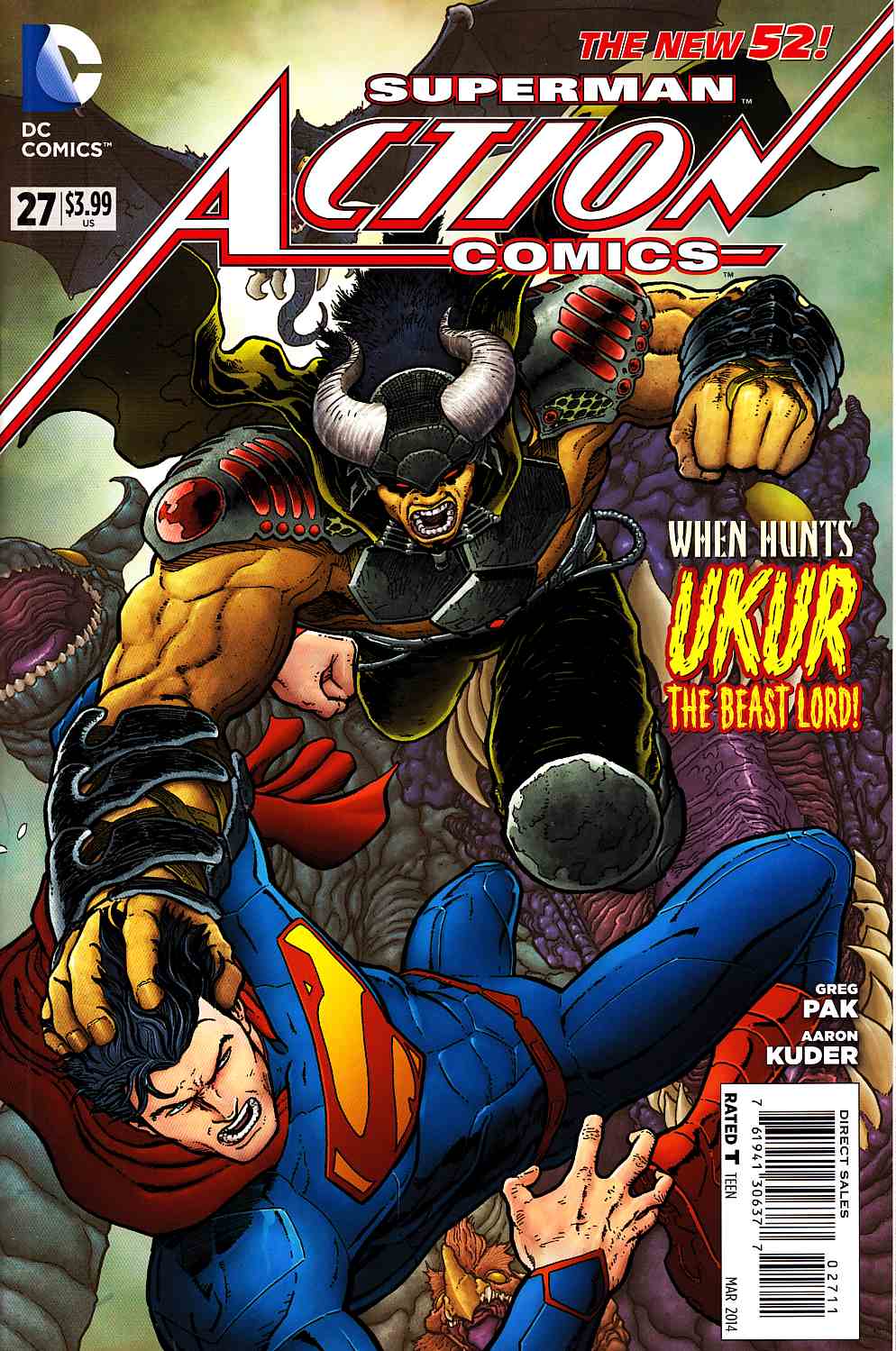 Action Comics #27 Near Mint (9.4) [DC Comic] LARGE