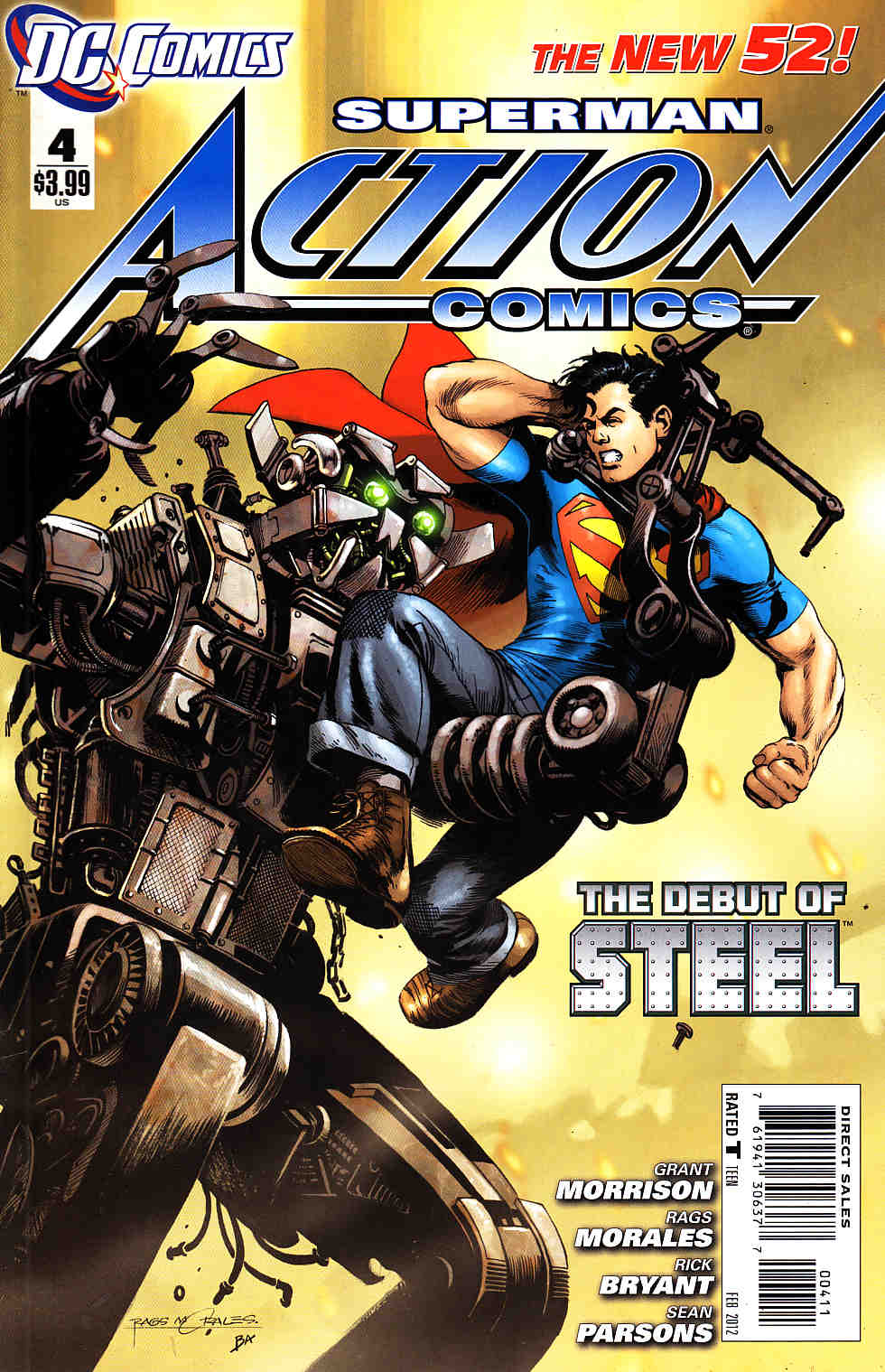 Action Comics #4 Near Mint (9.4) [DC Comic] LARGE