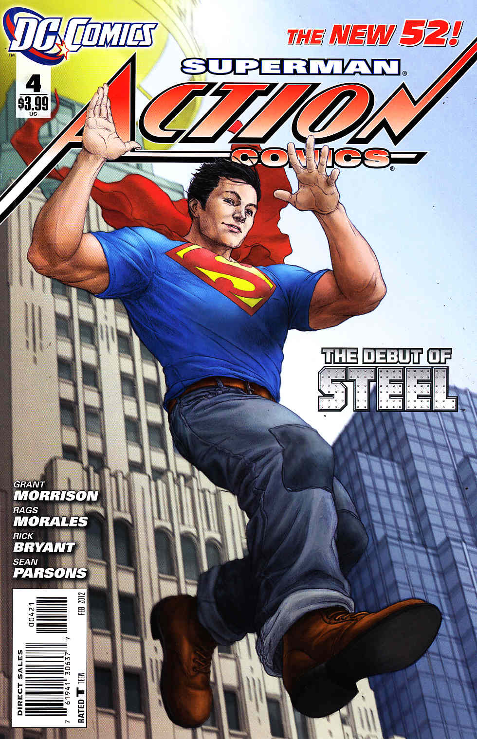 Action Comics #4 Choi Variant Cover Near Mint (9.4) [DC Comic] LARGE