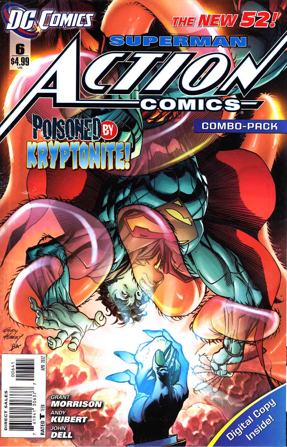 Action Comics #6 Combo Pack Near Mint (9.4) [DC Comic] LARGE