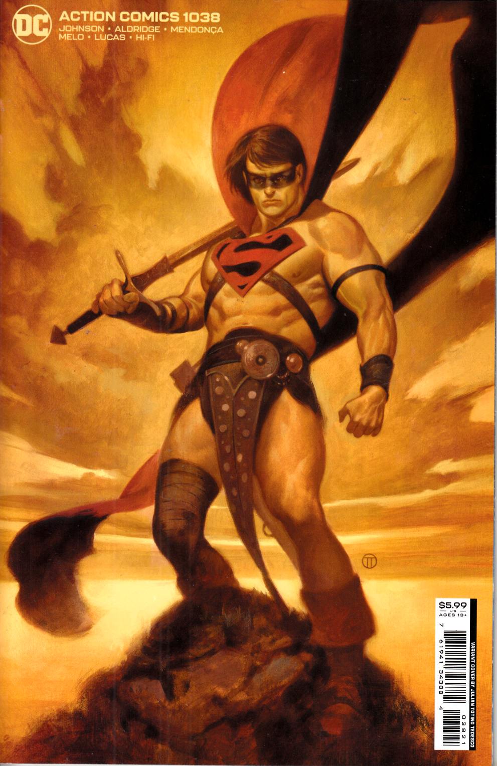 Action Comics #1038 Tedesco Variant Cover Near Mint (9.4) [DC Comic] THUMBNAIL