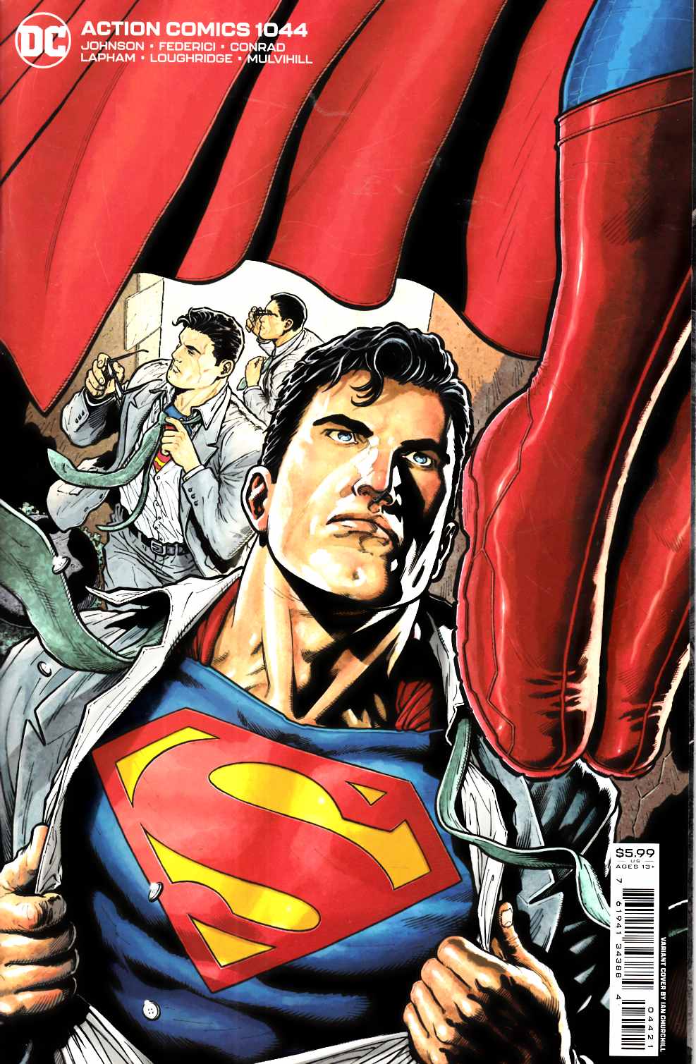 Action Comics #1044 Churchill Variant Cover Near Mint (9.4) [DC Comic] THUMBNAIL
