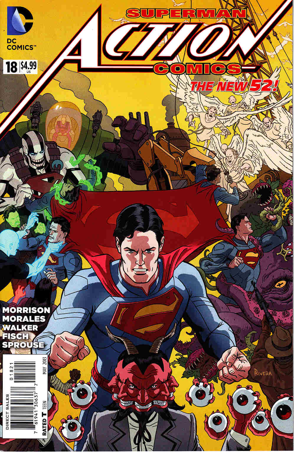 Action Comics #18 Rivera Variant Cover [DC Comic] LARGE
