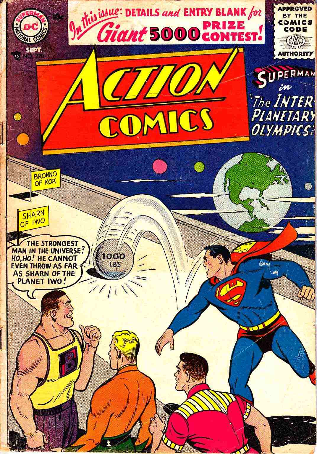 Action Comics #220 Good Plus (2.5) [DC Comic] THUMBNAIL