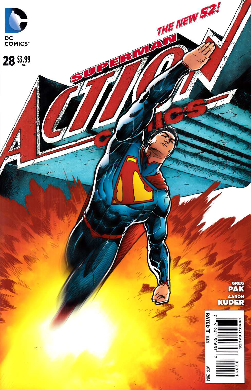 Action Comics #28 Near Mint (9.4) [DC Comic] LARGE
