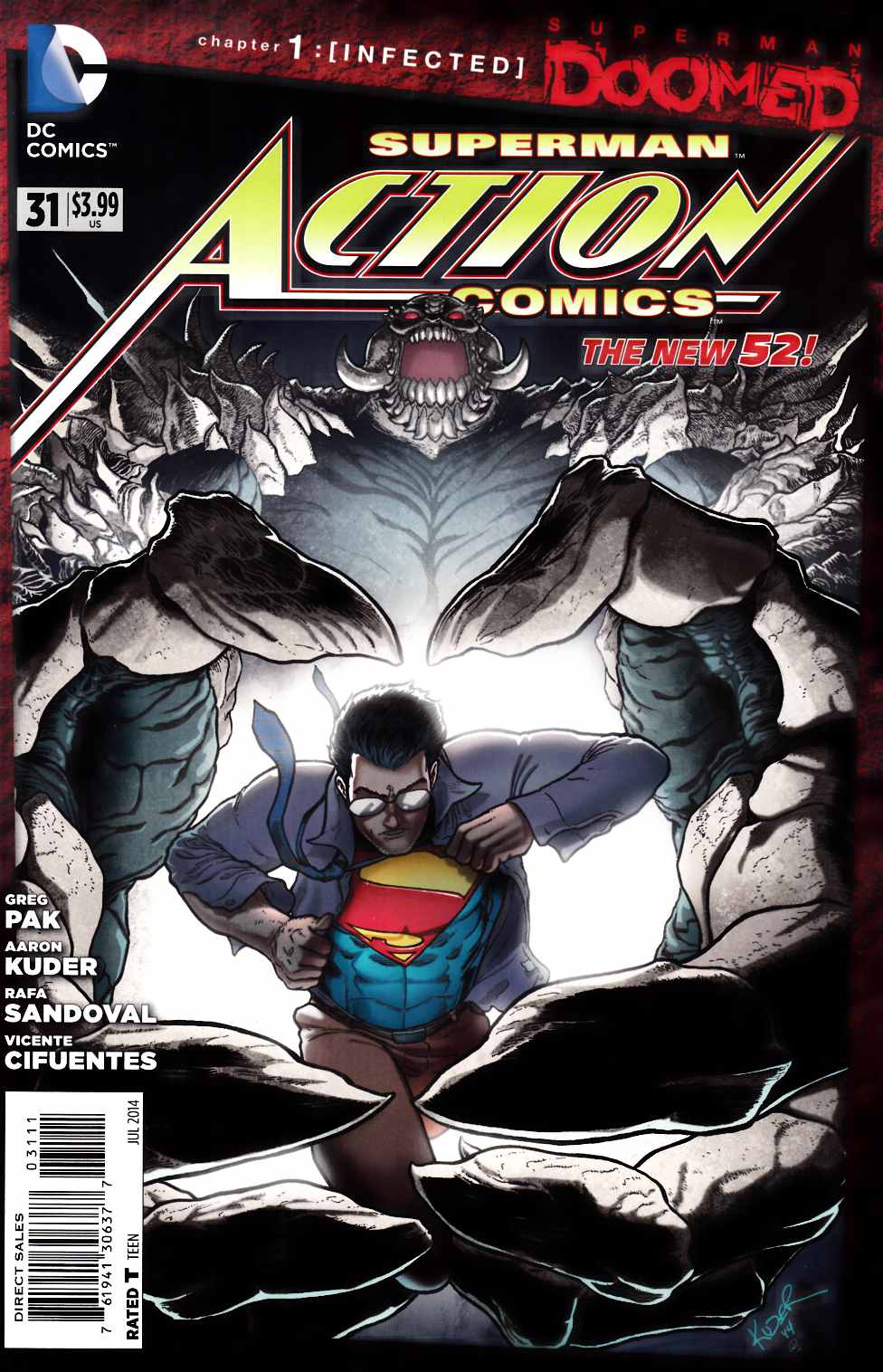 Action Comics #31 Very Fine (8.0) [DC Comic] LARGE