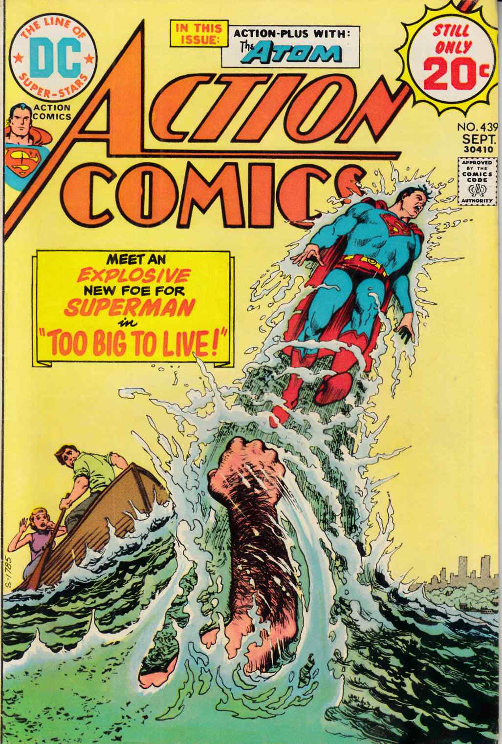 Action Comics #439 Fine Plus (6.5) [DC Comic] THUMBNAIL