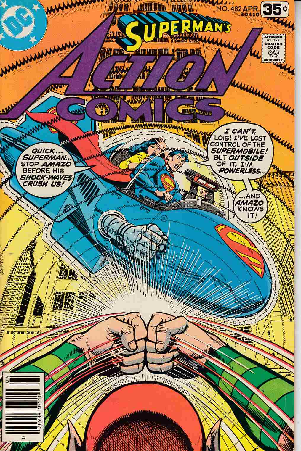 Action Comics #482 Very Fine (8.0) [DC Comic] THUMBNAIL