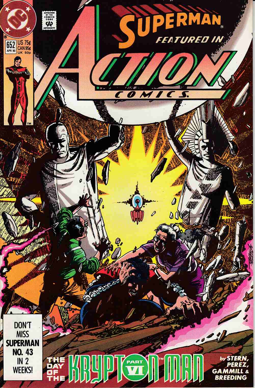Action Comics #652 Very Fine/Near Mint (9.0) [DC Comic] THUMBNAIL