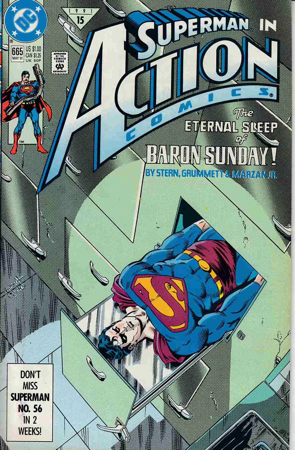 Action Comics #665 Very Fine (8.0) [DC Comic] THUMBNAIL