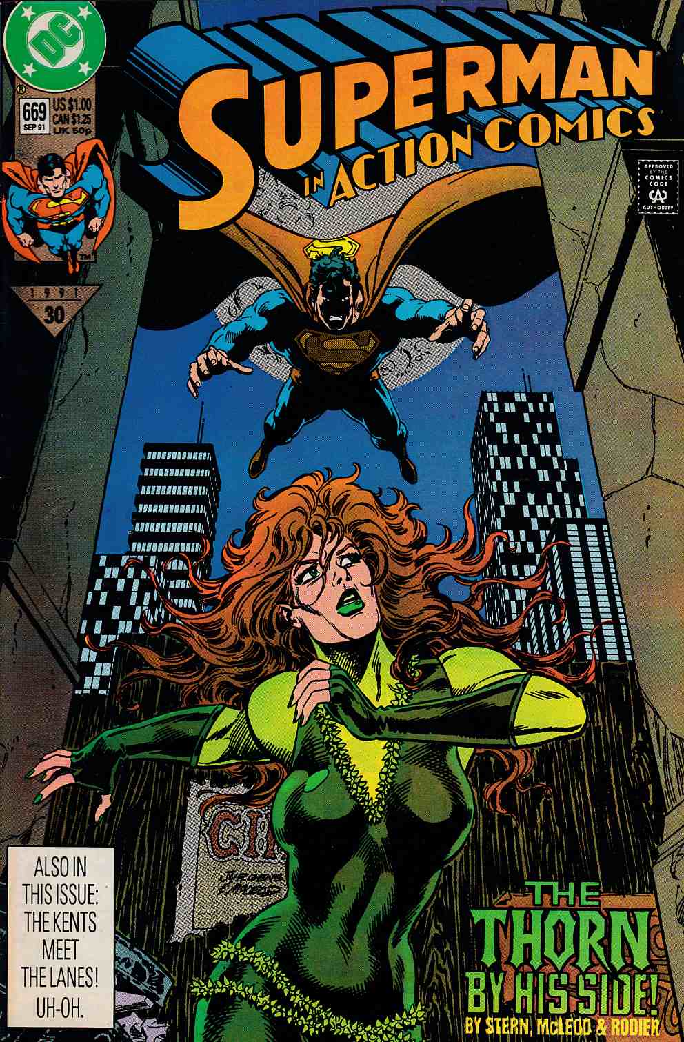 Action Comics #669 Very Fine (8.0) [DC Comic] THUMBNAIL