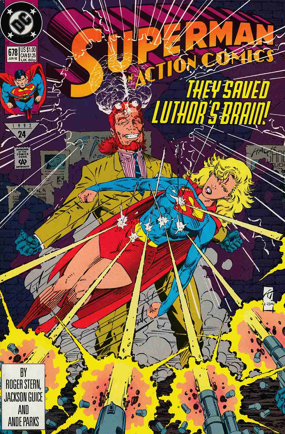 Action Comics #678 Near Mint (9.4) [DC Comic] LARGE