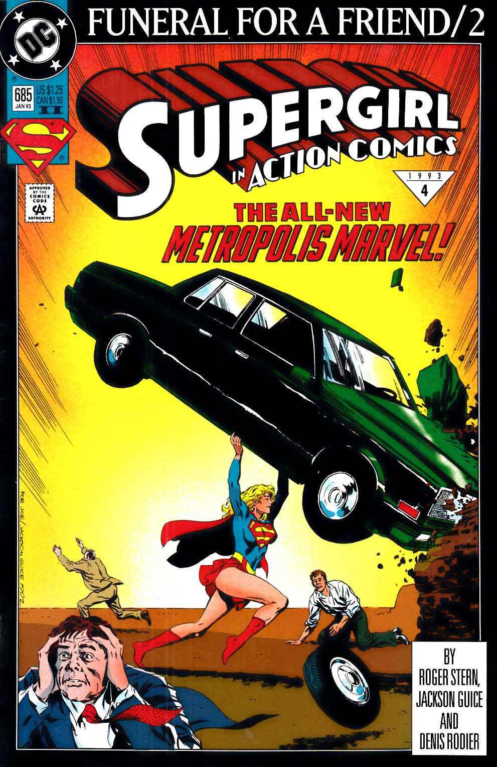 Action Comics #685 Second Printing Very Fine (8.0) [DC Comic] THUMBNAIL