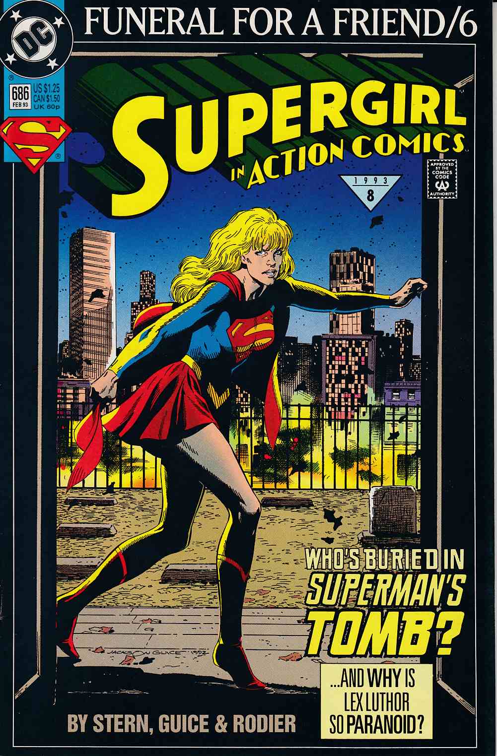 Action Comics #686 Very Fine (8.0) [DC Comic] LARGE