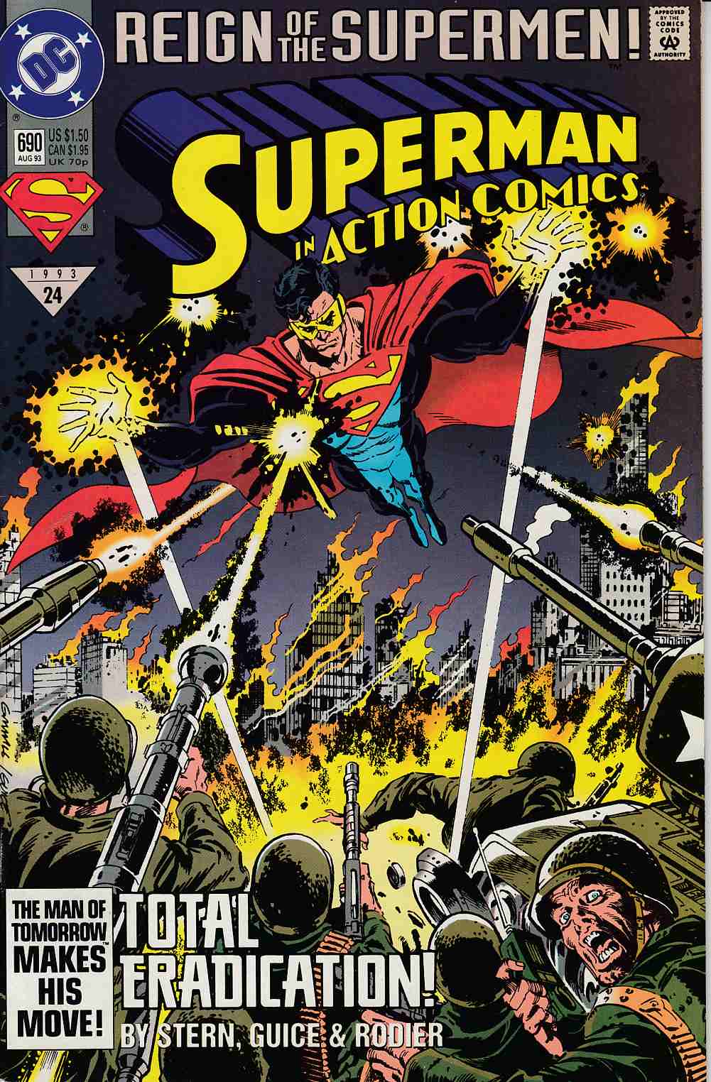 Action Comics #690 Very Fine (8.0) [DC Comic] THUMBNAIL