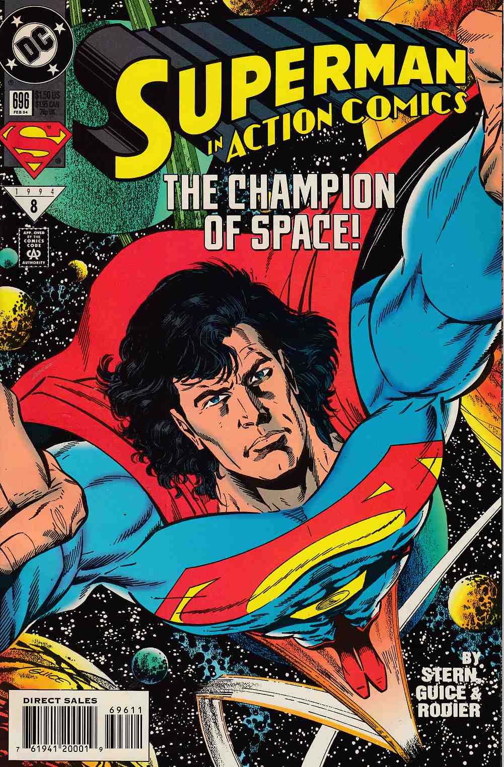 Action Comics #696 Very Fine (8.0) [DC Comic] LARGE