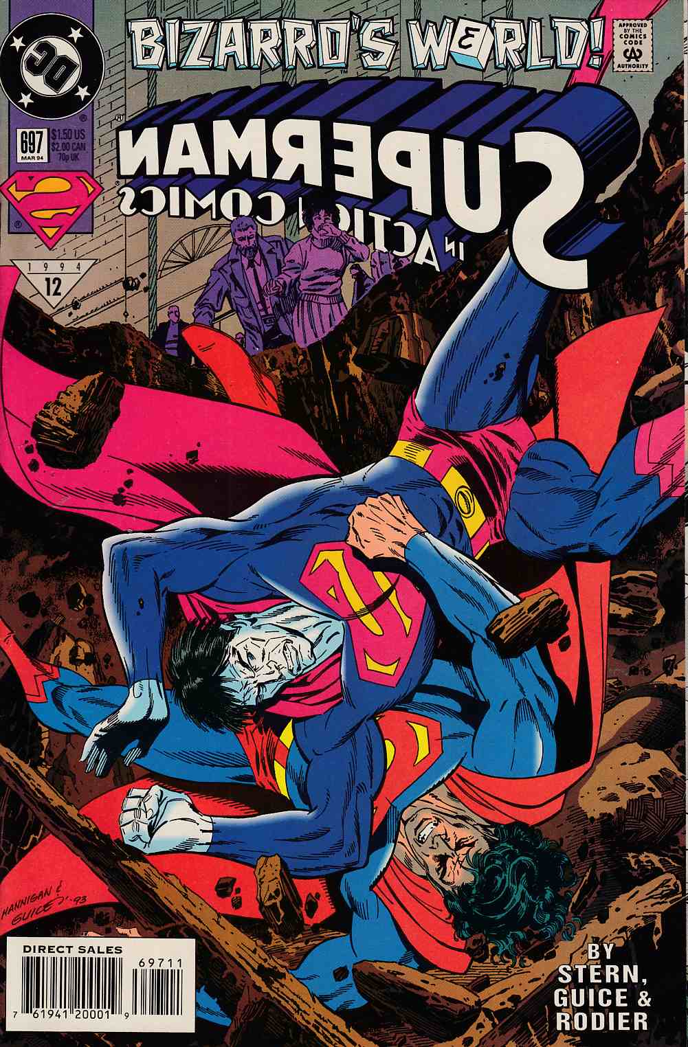 Action Comics #697 Very Fine (8.0) [DC Comic] LARGE