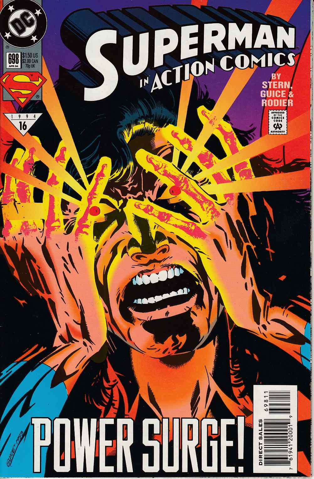 Action Comics #698 Very Fine/Near Mint (9.0) [DC Comic] THUMBNAIL
