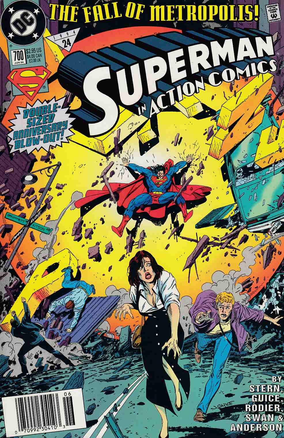 Action Comics #700 Newsstand Edition Near Mint (9.4) [DC Comic] THUMBNAIL