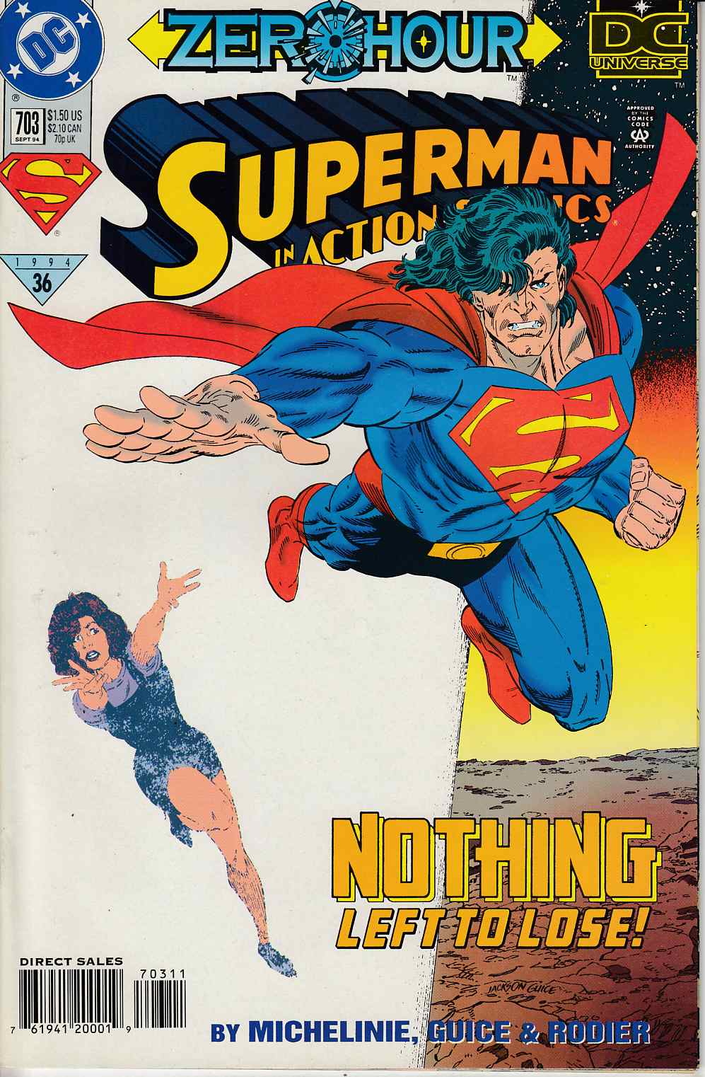 Action Comics #703 Near Mint (9.4) [DC Comic] LARGE