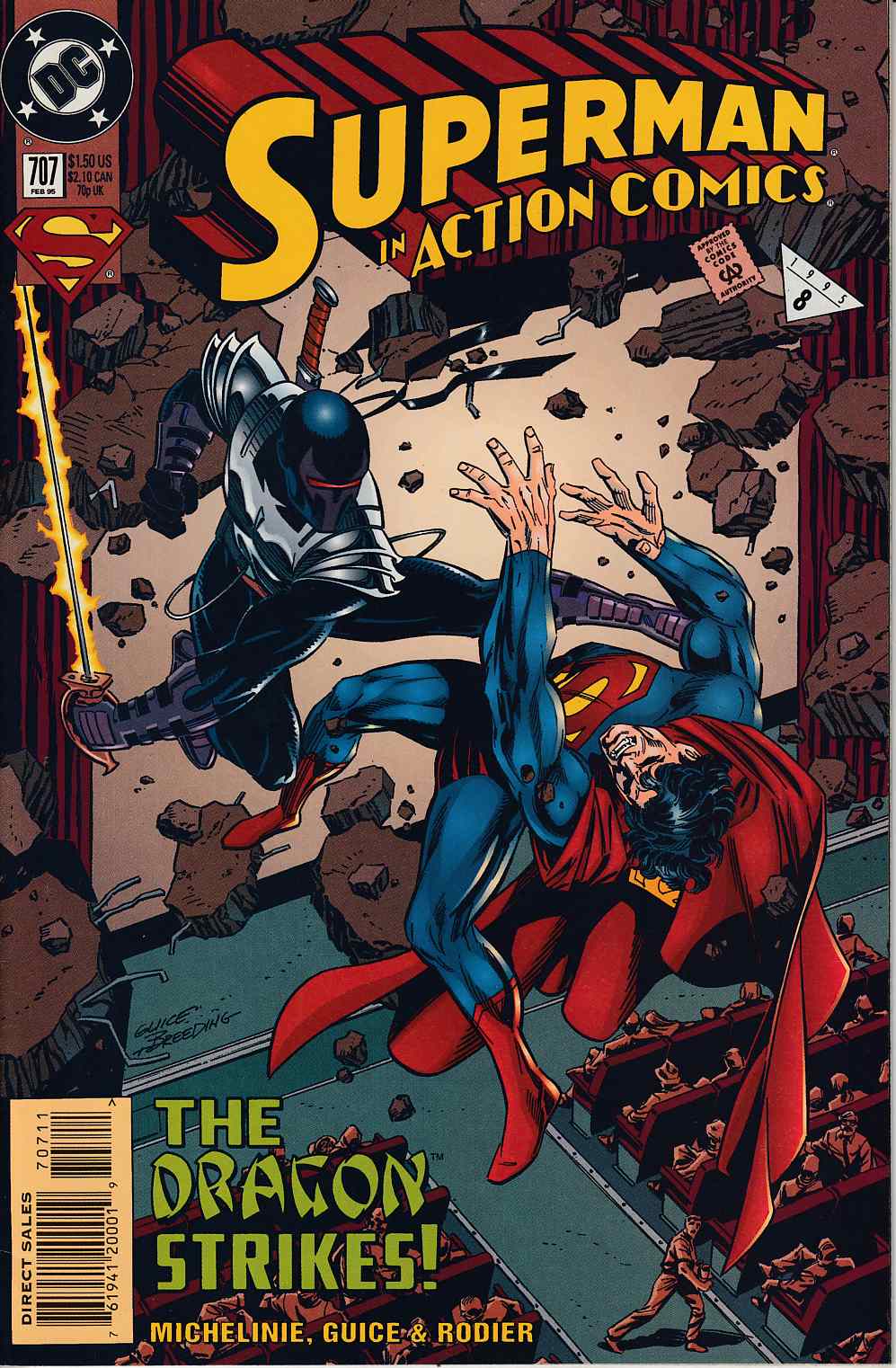 Action Comics #707 Very Fine Minus (7.5) [DC Comic] LARGE