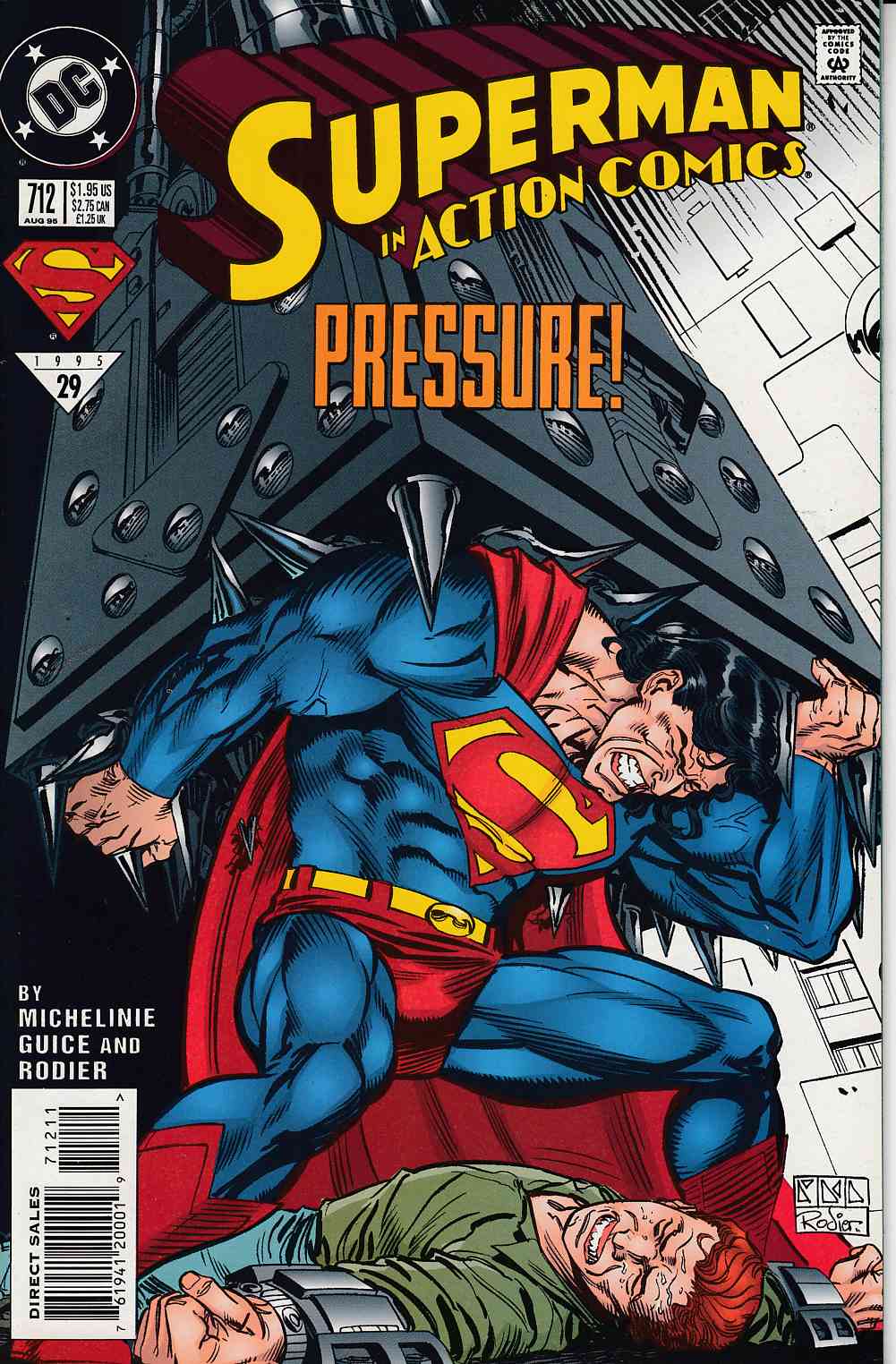 Action Comics #712 Near Mint (9.4) [DC Comic] LARGE
