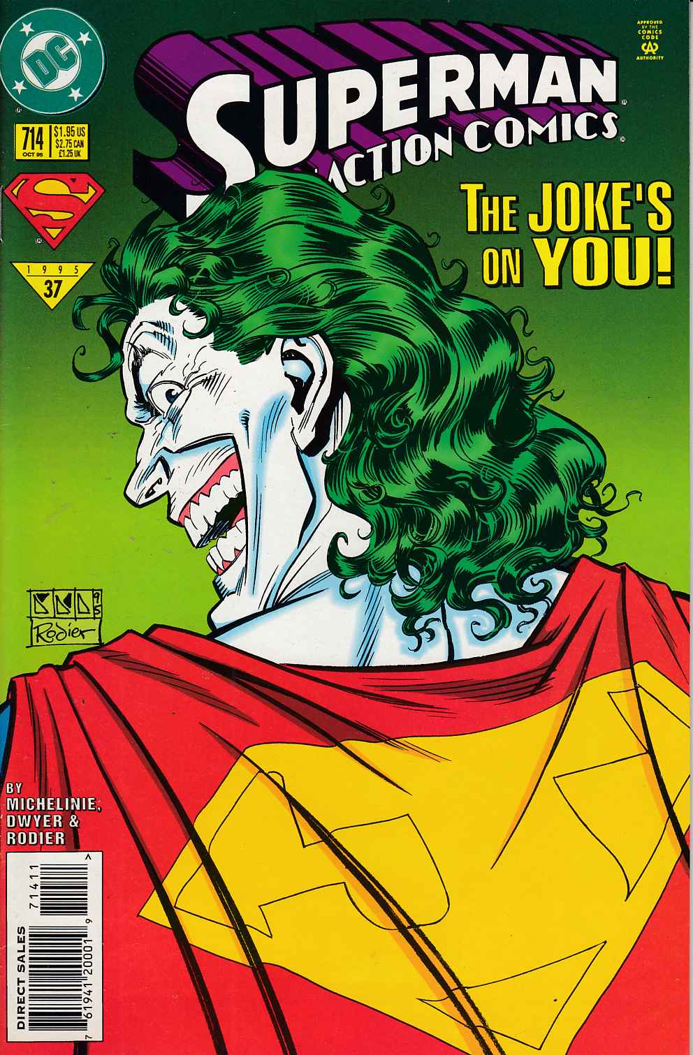 Action Comics #714 Very Fine (8.0) [DC Comic] LARGE