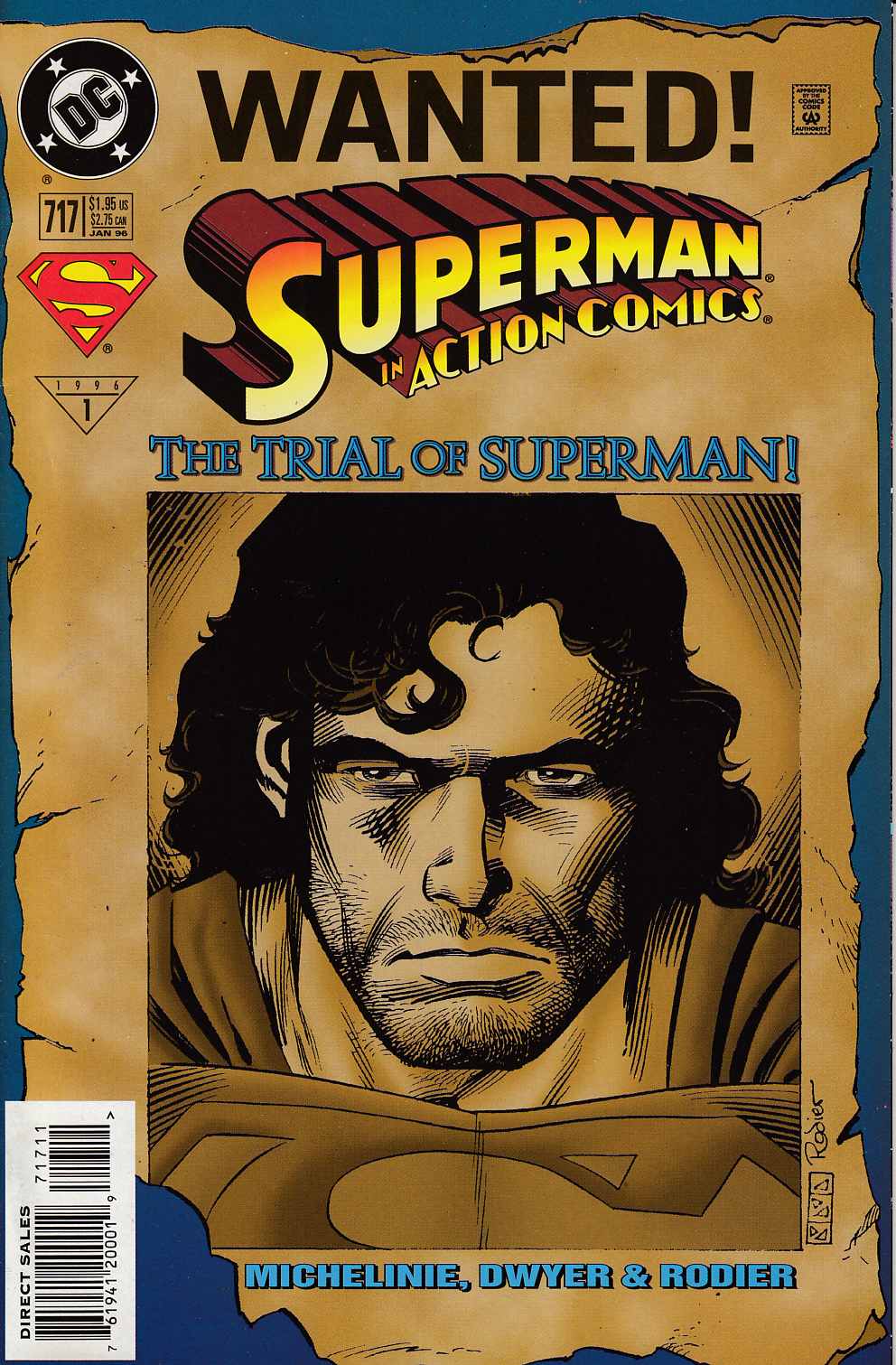 Action Comics #717 Very Fine (8.0) [DC Comic] LARGE