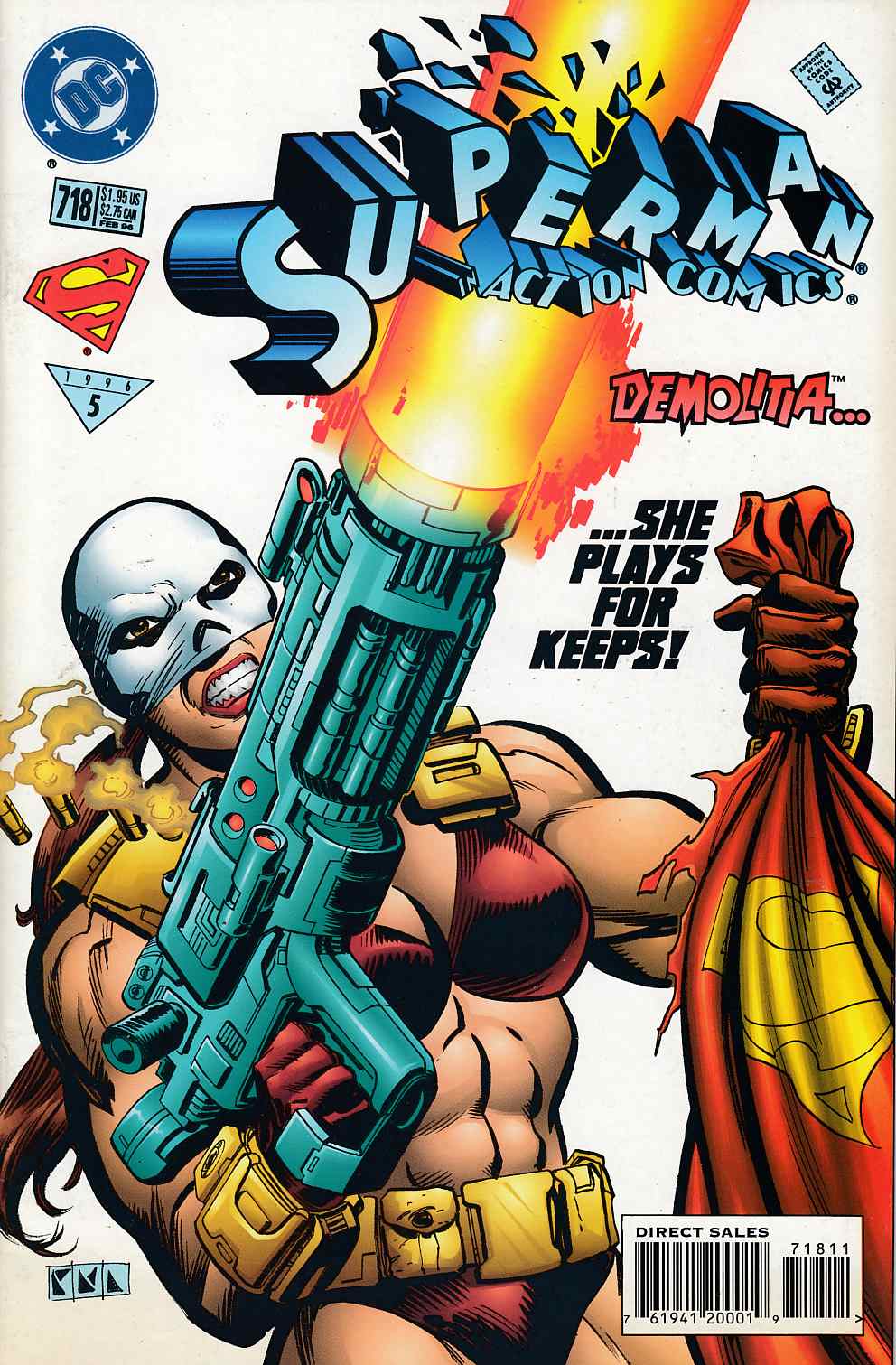 Action Comics #718 Very Fine (8.0) [DC Comic] LARGE