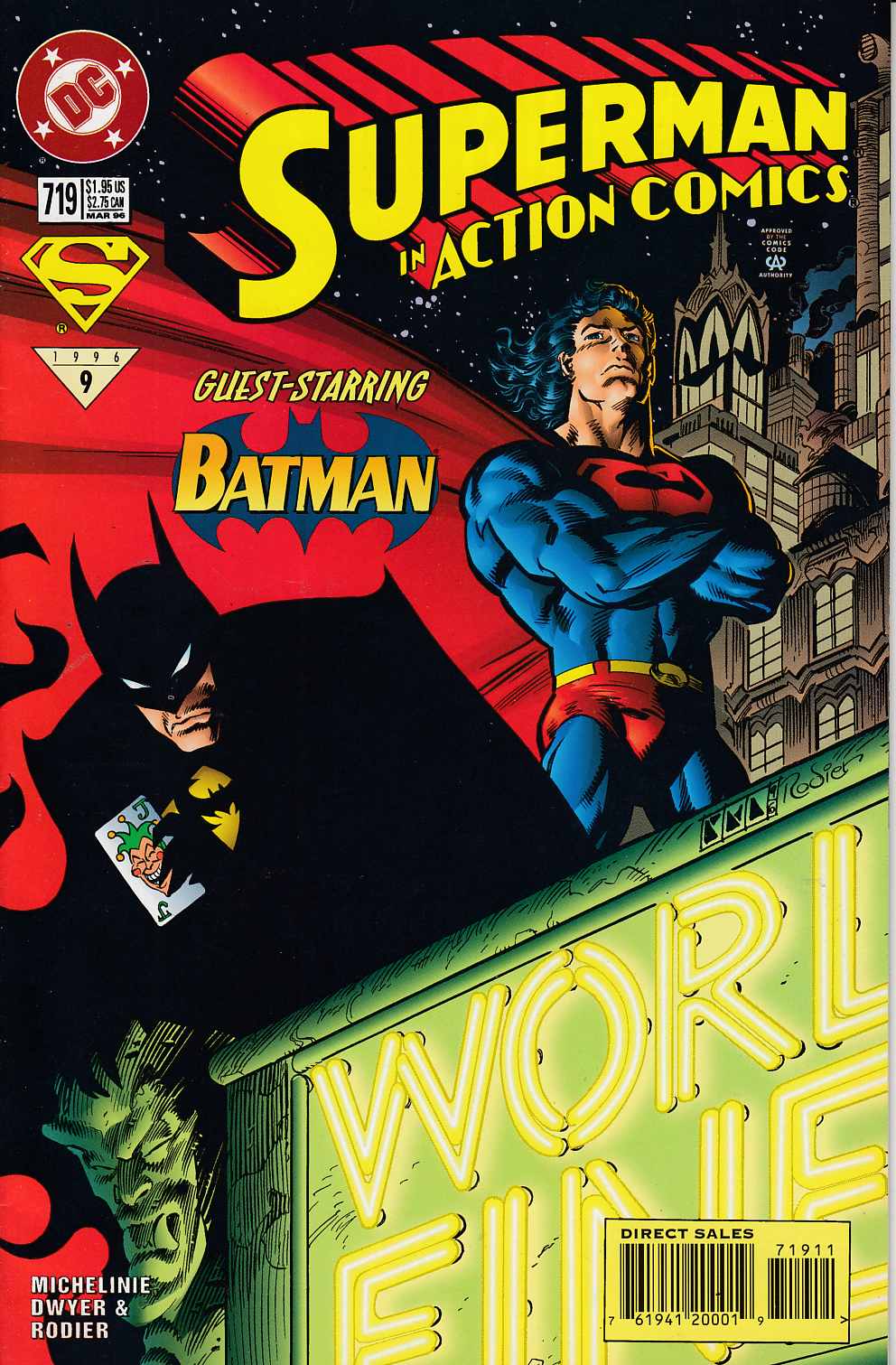Action Comics #719 Very Fine (8.0) [DC Comic] THUMBNAIL