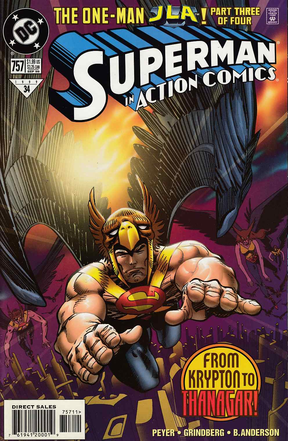 Action Comics #757 Near Mint (9.4) [DC Comic] THUMBNAIL