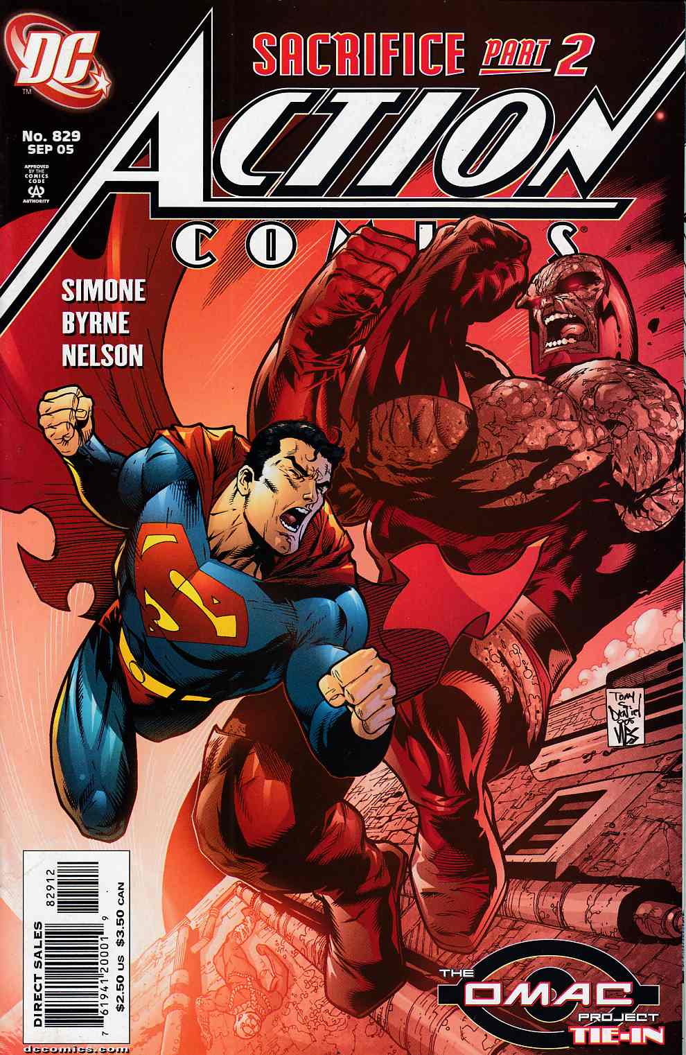 Action Comics #829 Second Printing Near Mint (9.4) [DC Comic] THUMBNAIL