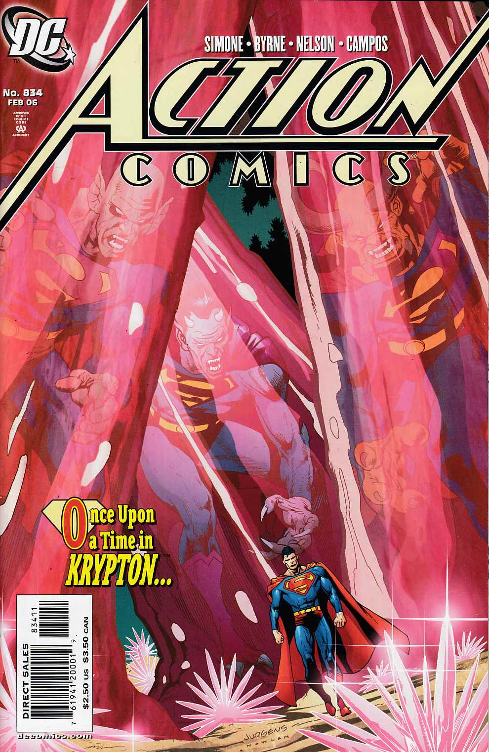 Action Comics #834 Near Mint (9.4) [DC Comic] THUMBNAIL
