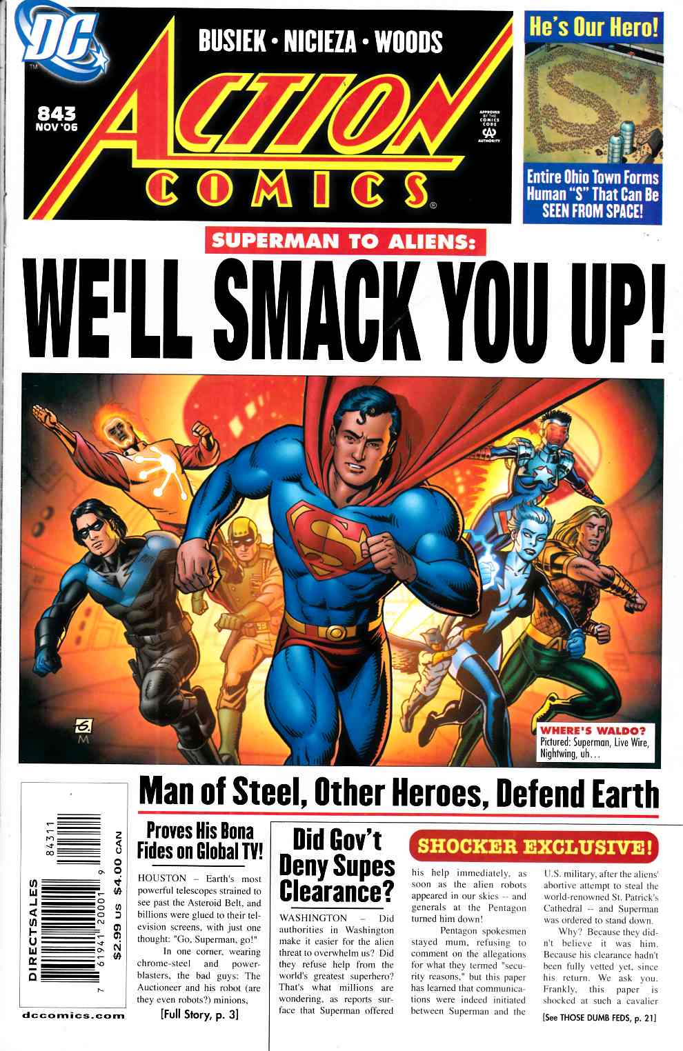 Action Comics #843 Very Fine (8.0) [DC Comic] LARGE
