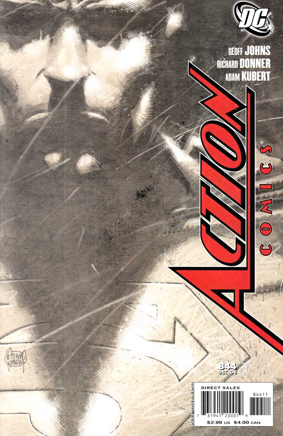 Action Comics #844 Very Fine (8.0) [DC Comic] LARGE
