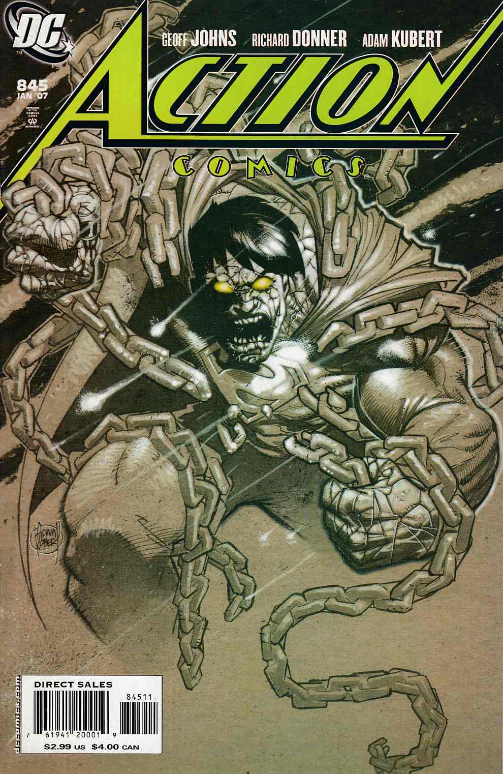 Action Comics #845 Very Fine (8.0) [DC Comic] LARGE