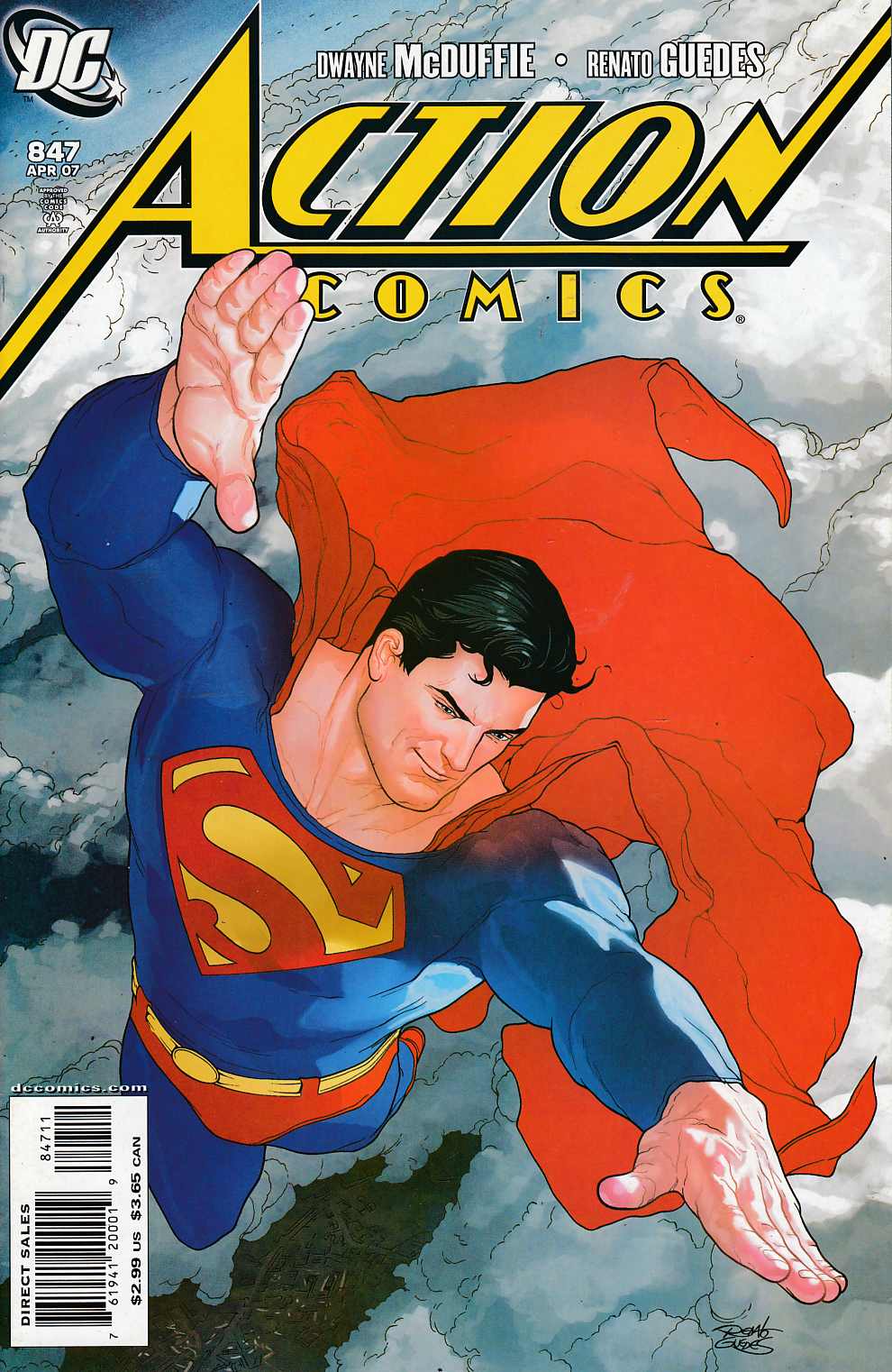 Action Comics #847 Near Mint (9.4) [DC Comic] LARGE