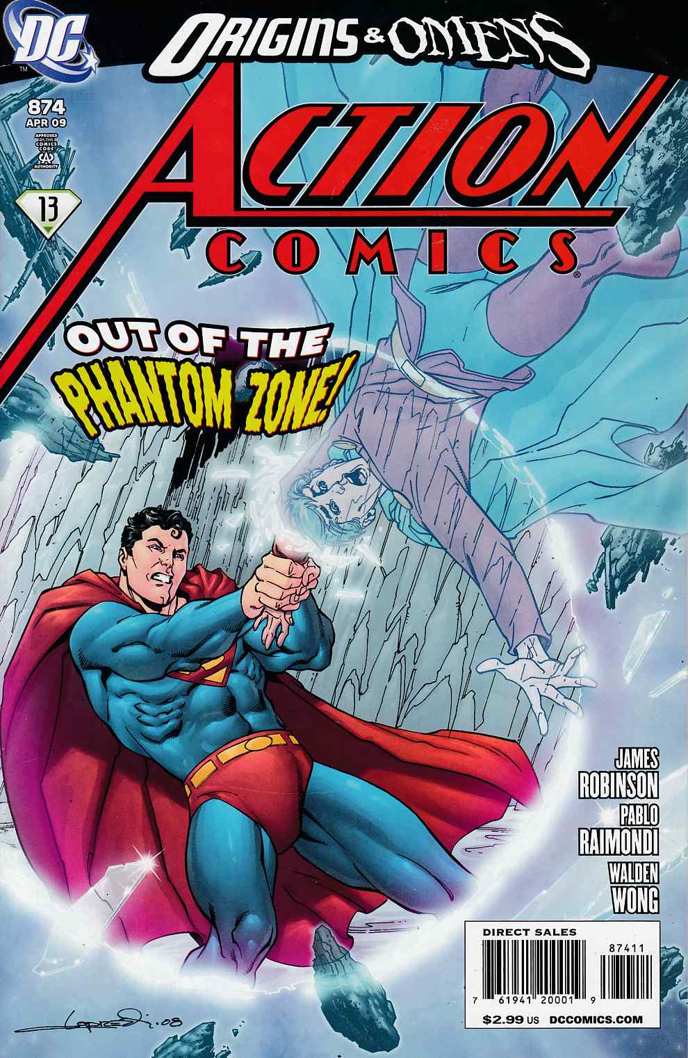 Action Comics #874 Near Mint (9.4) [DC Comic] LARGE