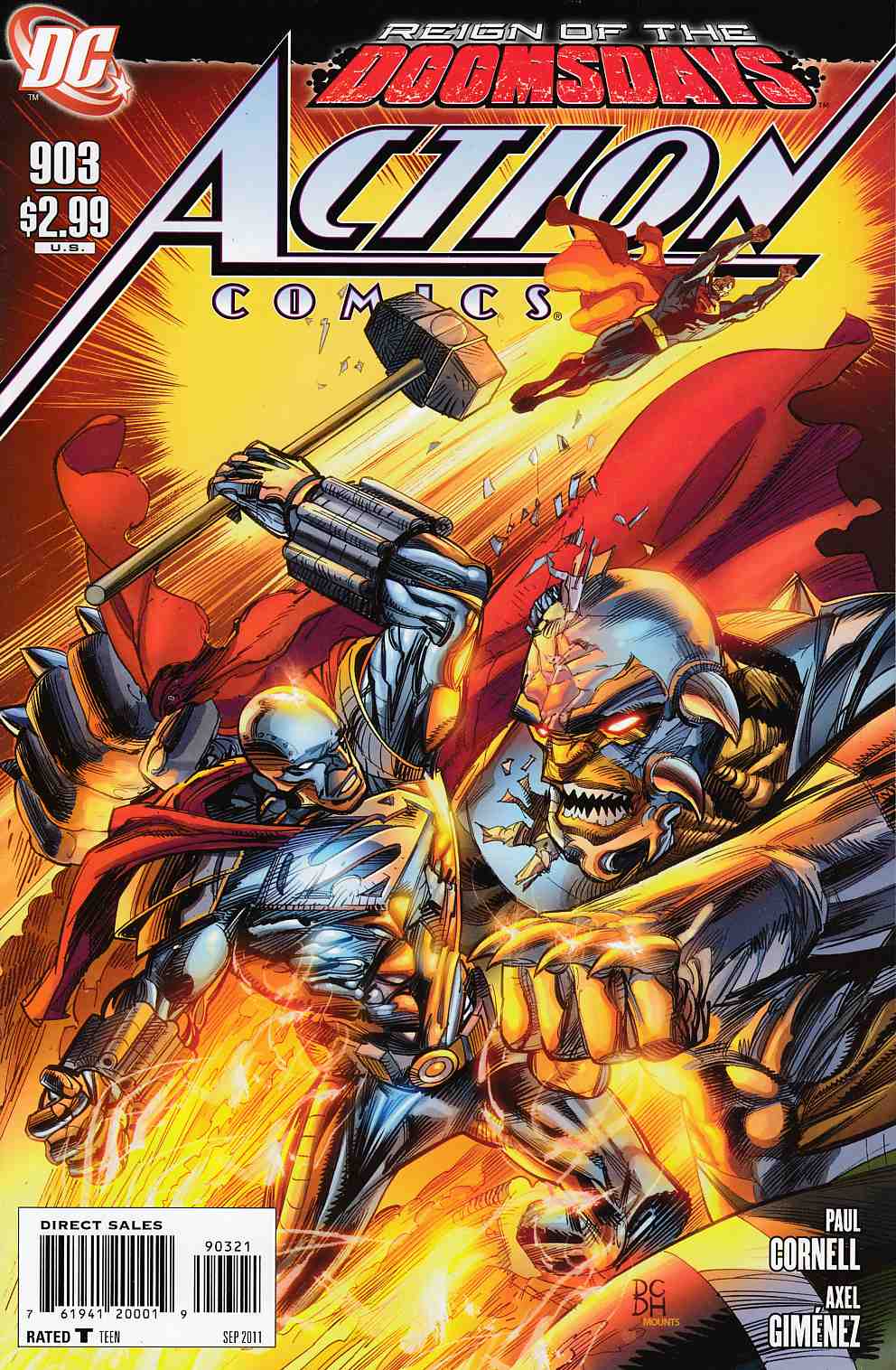 Action Comics #903 Cowan Variant Cover Near Mint (9.4) [DC Comic] THUMBNAIL