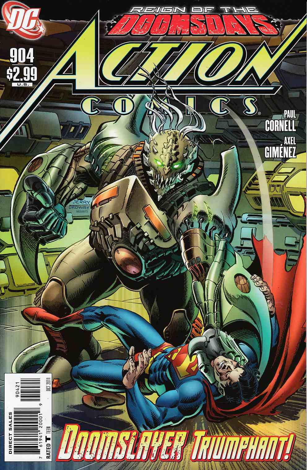 Action Comics #904 Ordway Variant Cover Very Fine (8.0) [DC Comic] THUMBNAIL