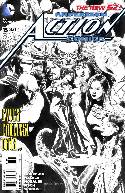 Action Comics #15 Black & White Incentive Cover [Comic] THUMBNAIL