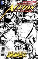 Action Comics #18 B&W Incentive Cover [Comic] THUMBNAIL