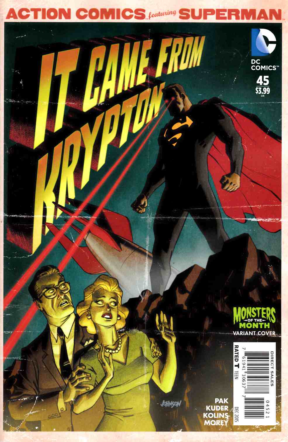 Action Comics #45 Monsters Variant Cover [DC Comic] THUMBNAIL