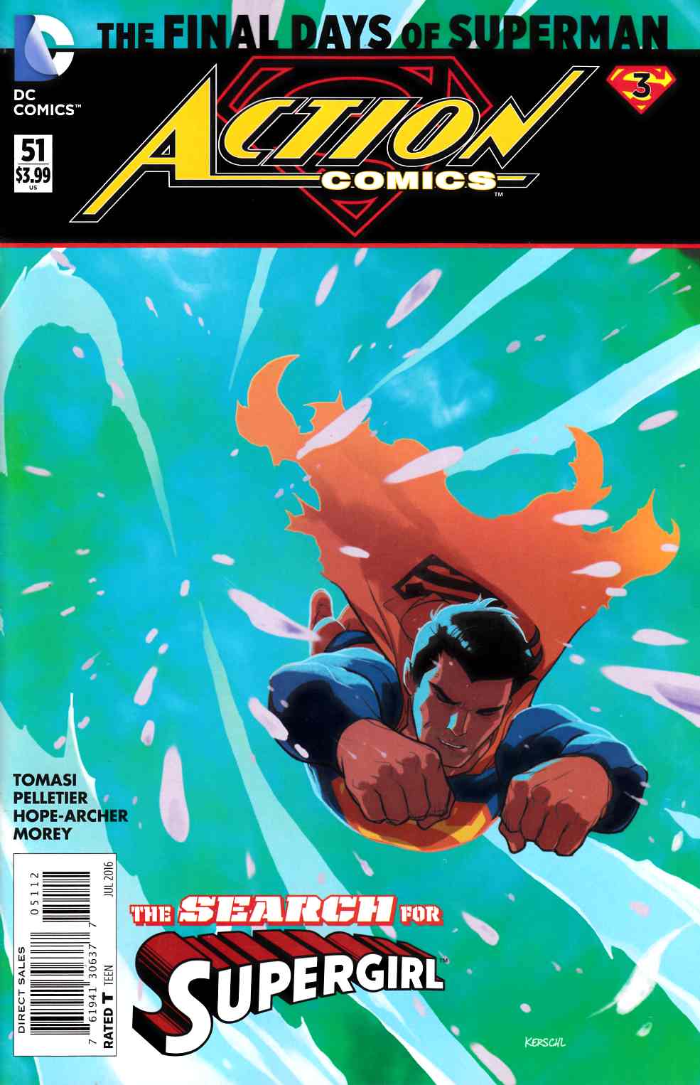 Action Comics #51 Second Printing [DC Comic] THUMBNAIL