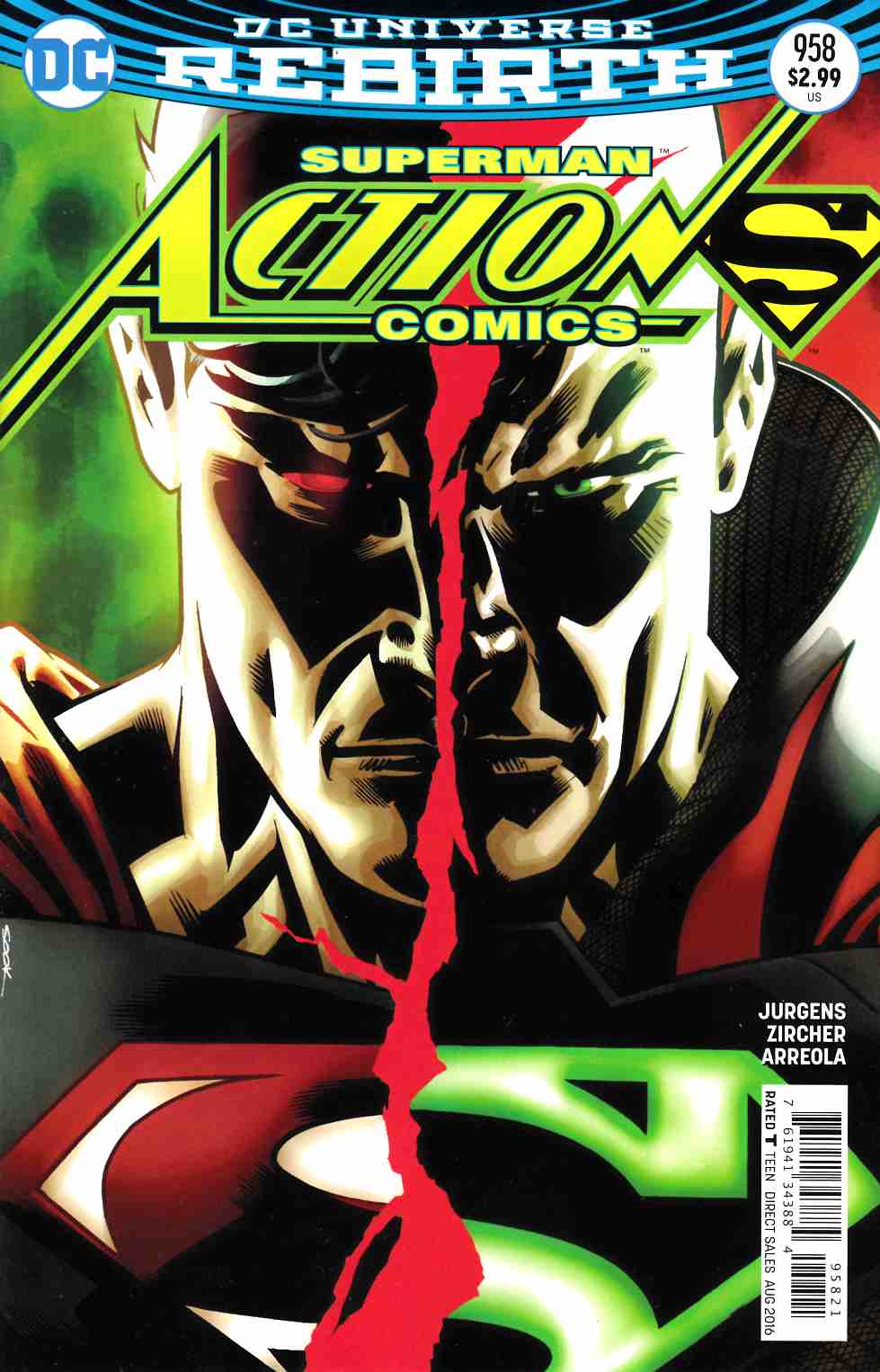 Action Comics #958 Sook Variant Cover [DC Comic] THUMBNAIL