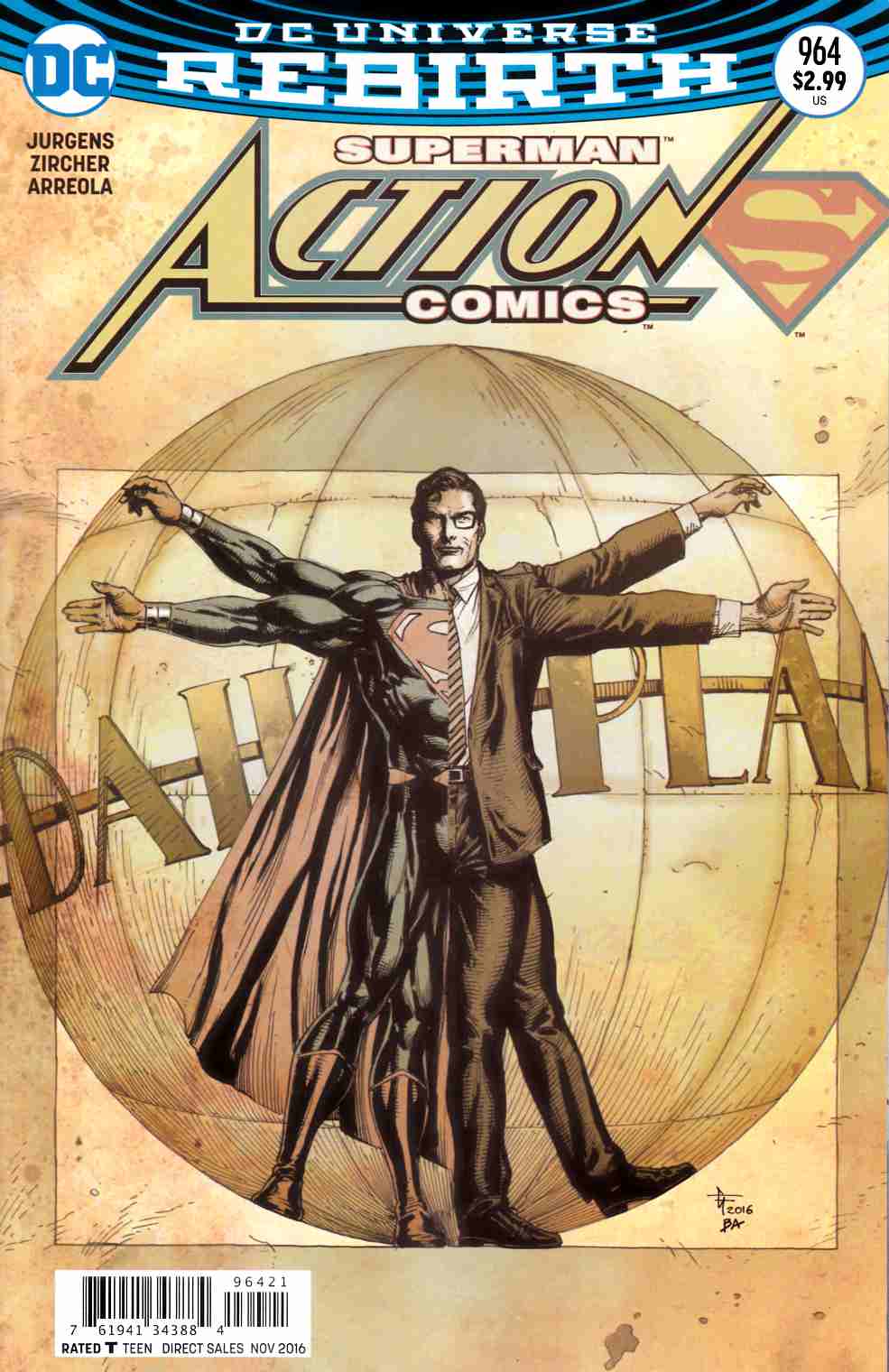 Action Comics #964 Frank Variant Cover [DC Comic] LARGE