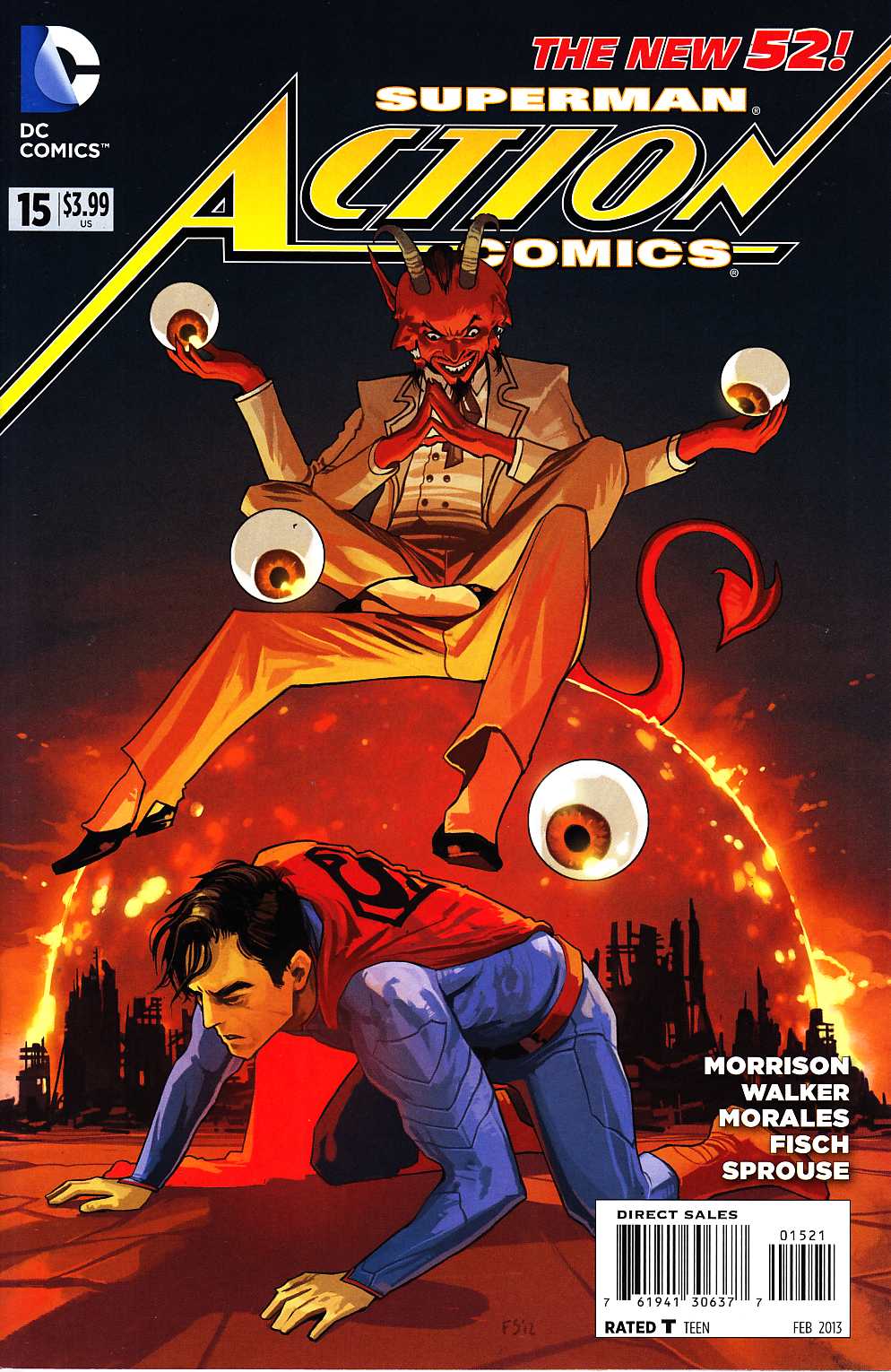 Action Comics #15 Fiona Staples Variant Cover [DC Comic] THUMBNAIL